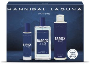 Zestaw Perfum dla Mężczyzn Hannibal Laguna Barock & Roll 3 Części 1