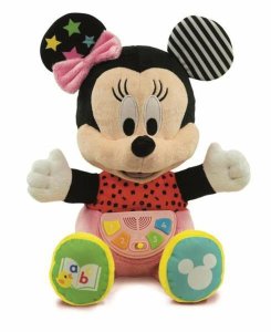 Opowiadanie Bajek Minnie Mouse Baby Pluszak 30,5 x 32 x 17,5 cm 1