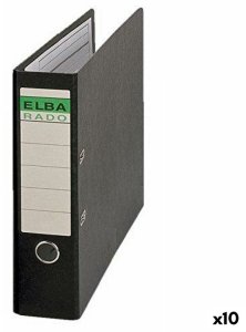 Segregator z szyną Elba Czarny 47 x 32 x 8 cm (10 Sztuk) 1