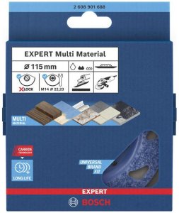 GARNKOWA TARCZA SZLIF. Ø115 X-LCK med. s 2