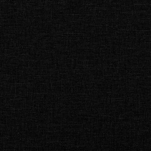 vidaXL Rozkładany fotel z podnóżkiem, czarny, tkanina 8