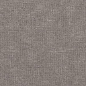 vidaXL Fotel rozkładany z podnóżkiem, kolor taupe, tkanina 8