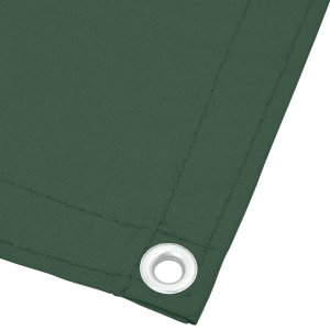 vidaXL vidaXL Parawan balkonowy ciemnozielony 90x800 cm 100% poliester Oxford 4