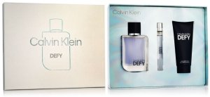Zestaw Perfum dla Mężczyzn Calvin Klein Defy 3 Części 1
