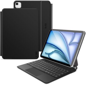 TECH-PROTECT SMARTCASE MAGNETIC + KEYBOARD IPAD AIR 10.9” 4 / 5 / 2020-2022 / 11” 6 / 7 / 2024-2025 BLACK 1