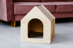 Drewniany domek dla psa Rico rozmiar M 5