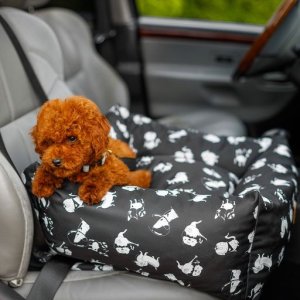 Fotelik samochodowy dla psa Julian Wzór 2