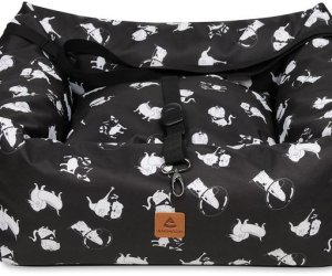 Fotelik samochodowy dla psa Julian Wzór 4