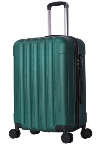 KOMPLET WALIZEK NA 4 KÓŁKACH Zestaw trzy walizki + kuferek Bagaż ABS 4w1 K05 13