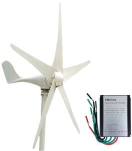 Turbina wiatrowa 24V z regulatorem 300W 1