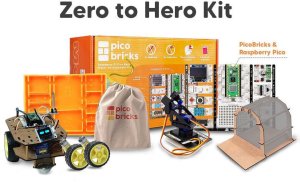 PicoBricks Zero to Hero Kit - zestaw rozwojowy do Raspberry Pi Pico} 1