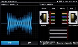 REFLEKTOMETR OPTYCZNY (OTDR) Z TESTEREM CCTV CS-R3-50H 12