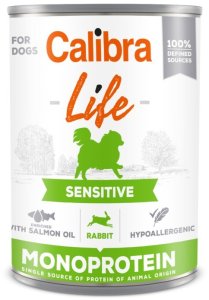 CALIBRA Dog Life Sensitive Rabbit 400G 1