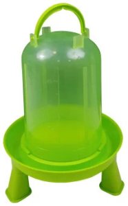 Poidło dla drobiu, z nóżkami, 5 l, pistacjowo - zielone 1