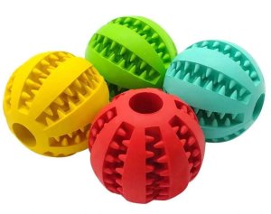 NUXIE Piłka na przysmaki dla psa 5cm 1