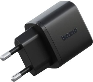 Ładowarka sieciowa Bazic Goport Velox    Kit 1xUSB-C 1xUSB-A GaN 35W z kablem plecionym czarny 3