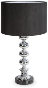 LAMPA NIKI (01) 36 X 23 X 61 CM SREBRNY 1