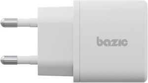 Ładowarka sieciowa Bazic Goport Velox    Kit 1xUSB-C 1xUSB-A GaN 35W z kablem plecionym biały 5