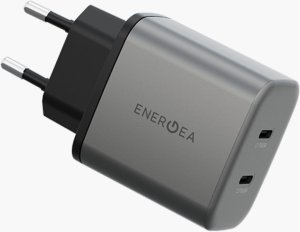 Ładowarka sieciowa Energea Ampcharge     GaN45 2xUSB-C PD/PPS/QC3.0 45W szary 2