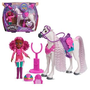 WINNERS STABLE doll and horse set Madison  & Huntley, 53178 1
