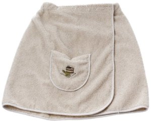 EMBROIDERED SAUNA APRON (55X140 CM) 1