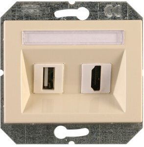HDMI AND USB PORT (BEIGE COLOUR XP500 1