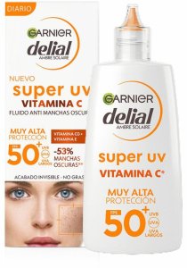 Krem Przeciw Przebarwieniom Garnier Delial Super UV Spf 50 62,65 ml Witamina C 1