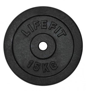 STANDARD CAST PLATE LIFEFIT 15KG 30MM 2