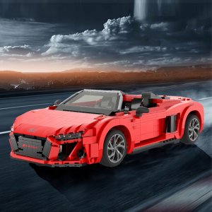 TOY CAR MODEL RASTAR AUDI R8 93800 9