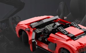 TOY CAR MODEL RASTAR AUDI R8 93800 10