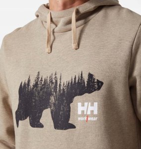Jumper HELLY HANSEN Graphic Sweatshirt, green M 3