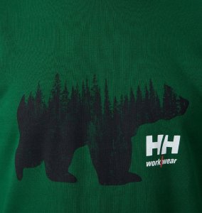 Jumper HELLY HANSEN Graphic Sweatshirt, green M 4