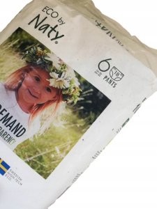 Eco by NATY diapers-pants 6 XL dydis, 18pcs 8