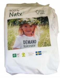 Eco by NATY diapers-pants 6 XL dydis, 18pcs 9