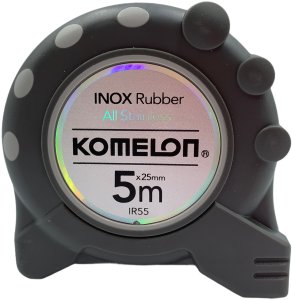 Roulette INOX RUBBER 5 m x 2 5 mm 1