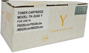 Compatible Kyocera TK-5240Y (1T02R7ANL0) Toner Cartridge, Yellow 1