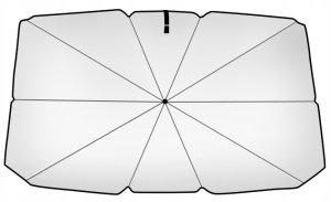 A29B OSŁONA PRZECIWSŁONECZNA PARASOL DO   SAMOCHODU 6
