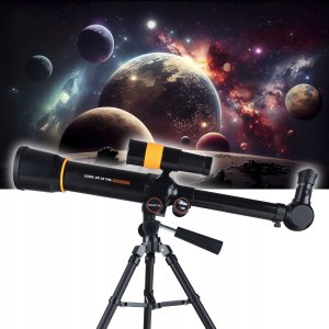 B47E TELESKOP ASTRONOMICZNY EDUKACYJNY     LUNETA STATYW 8