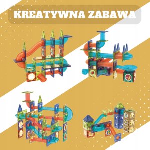 Kontext BK1 KLOCKI MAGNETYCZNE ŚWIECĄCE TOR       KULKOWY 252 el 10