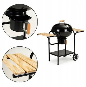 GQ5 GRILL OGRODOWY ZAMYKANY Z POKRYWĄ HQ 9