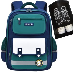 K402A PLECAK SZKOLNY TORNISTER ORGANIZER  + WOREK NA BUTY 8