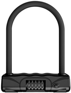 L47J ZAMEK ROWEROWY ZAMKNIĘCIE U LOCK     BLOKADA NA SZYFR 1