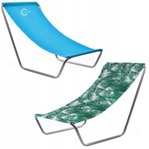 L66I LEŻAK TURYSTYCZNY PLAŻOWY SKŁADANY 2