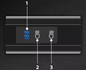Carruzzo Lampka rowerowa z powerbankiem, 1200lm (L8G2) 8