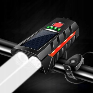 Gotel L8H1 Solarna Lampa Rowerowa na Kierownicę + Tył 3