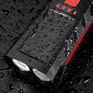 Gotel L8H1 Solarna Lampa Rowerowa na Kierownicę + Tył 4