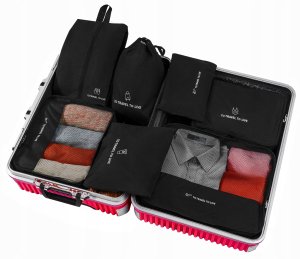 M13G ZESTAW TOREB ORGANIZERÓW DO WALIZKI  SZUFLADY 3