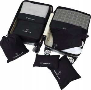 M13G ZESTAW TOREB ORGANIZERÓW DO WALIZKI  SZUFLADY 8