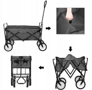 O4A WÓZEK TRANSPORTOWY  SKŁADANY 4 KOŁA 4