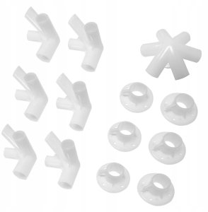 Thermaltake PC2 ZŁĄCZKI DO PAWILONU OGRODOWEGO SZEŚCIOKĄTNEGO ZESTAW 3